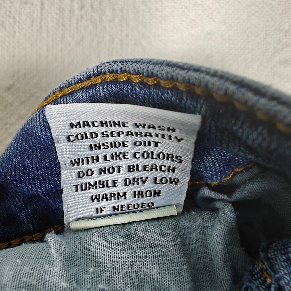 Ashley Mason High Rise Skinny Jeans Medium Wash Size 15 - Picture 8 of 9